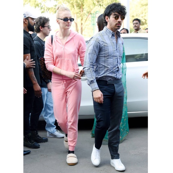 UGG Dalla Plaid Slippers Slides Clogs Gold Logo Sheepskin Winter Plaid Strap - Picture 7 of 11